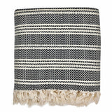Woven Stripe Turkish Throw Ariel