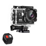 4K Waterproof All Digital UHD WiFi Camera with RF Remote & Accessories