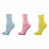 Diabetic/Arthritic Cushioned Cotton Ankle Women's Socks 3 Pair Pack