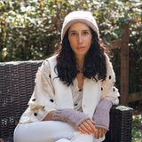 Blush Essential Knit Alpaca Gloves Ariel