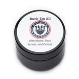 Buck 'Em All Vegan Aftershave, Face Serum and Cream - All in One Lavender Bamboo
