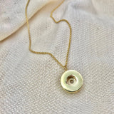 Shell Casing Pendant Necklace Ariel