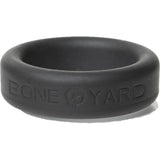 Boneyard Silicone Ring 30mm Black Teal Mnemosyne