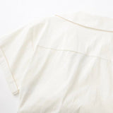 Short Sleeve Pockets Top