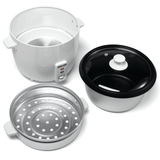 Better Chef 10-Cup - 20-Cup Cooked - Non-Stick Rice Cooker with Steame