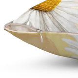 Daisies Cushion Home Decoration Accents - 4 Sizes Yellow Pandora