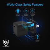 Naztech 30W PD Wall Charger + USB-C to USB-C Cable 6ft