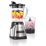 Hamilton Beach Power Elite Glass Jar Blender & Food Chopper Combo