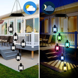 Outdoor Solar Wind Chime Lamp - Choose from 12 Styles