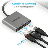 Naztech Portable MaxDrive 3100W Universal USB-C Hub