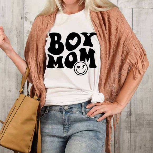 Boy Mom Graphic Tee