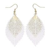 Rainbow Leaf Earrings