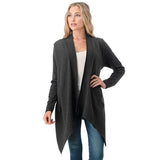 Women's Long Sleeve Open Front Cardigan Top
