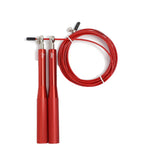 High Speed Jump Rope with Aluminum Handles - Red