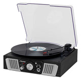 Victor Lakeshore 5-in-1 Hybrid Bluetooth Turntable System w USB and RC