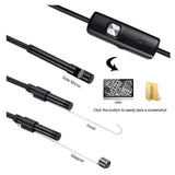 Endoscope 3 In 1 USB Micro USB Type-C Borescope Maroon Asteria