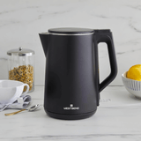 West Bend 1500W 1.5L Cordless Kettle with Stainless Interior Sky Iapetus