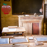 Best Teacher Ever Apple - Metal Wall Art Malachite