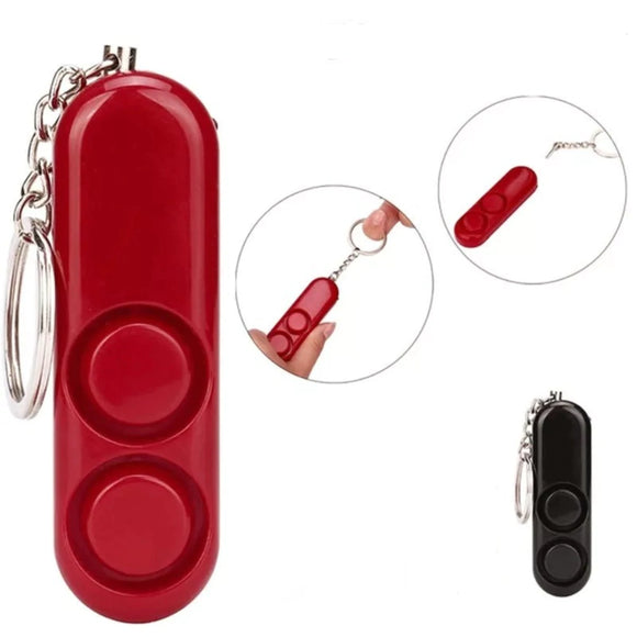 120dB Dual Speaker Extra Loud Personal Safety Alarm 2 Pack