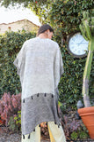 Women's Draped Sleeve Kimono Periwinkle Aether