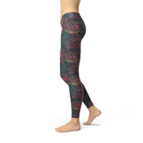 Women's Floral Lotus Leggings
