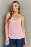 For The Weekend Loose Fit Cami Scarlet Themis