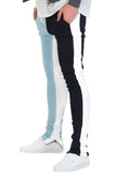 Split Two Tone Track Pants Lime Milo