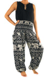 Black ELEPHANT Women's Harem Pants