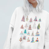 Christmas Tree Sweatshirt Yellow Pandora