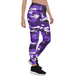 Women's Purple Camo Leggings
