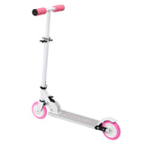 Pink Scooter for Teens 3 Adjustable Height & Easy Folding