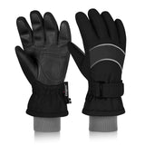 Kid Winter Ski Gloves Indigo Eurybia