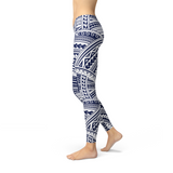 Women's Polynesian Maori Tattoo Leggings