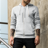 Mens Unmatched Stripes Zip Up Hoodie Yellow Pandora