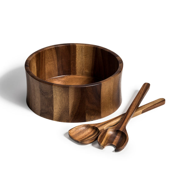 Large Salad Bowl with Servers    10