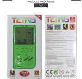 Retro Childhood Tetris Handheld Game Player - Yellow