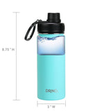 DRINCO® 18oz Stainless Steel Sport Water Bottle - Teal Orchid Lavender