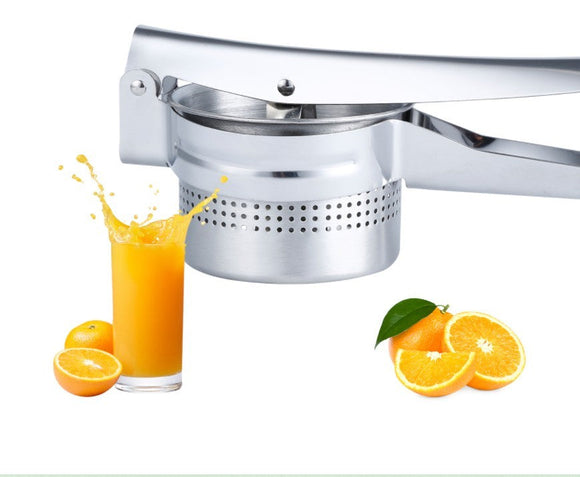Premium Stainless-Steel Potato & Food Presser Yellow Pandora
