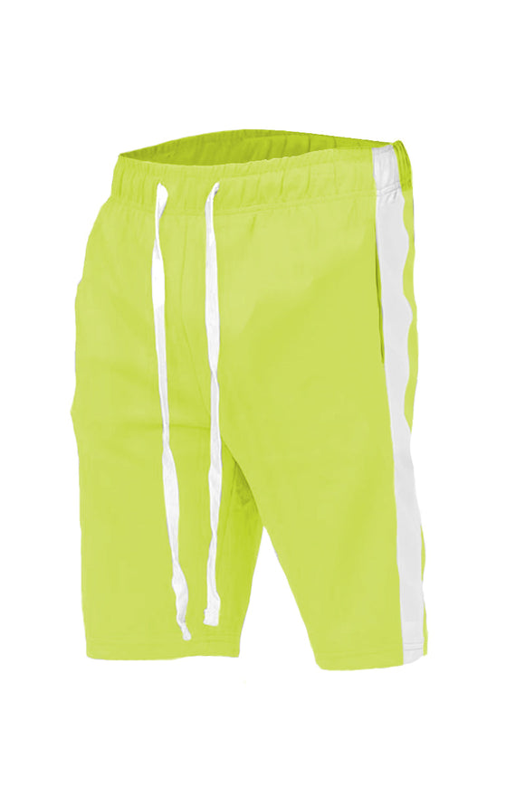 SINGLE STRIPE SHORTS Lime Milo