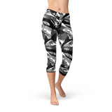 Women's Urban Camo Capri Leggings