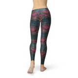 Women's Floral Lotus Leggings