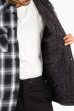 Quilted Flannel Shirt