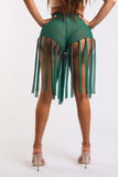 Get Party-Ready with These Fringed Mesh Sexy Shorts