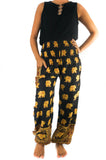 Black ELEPHANT Women's Harem Pants