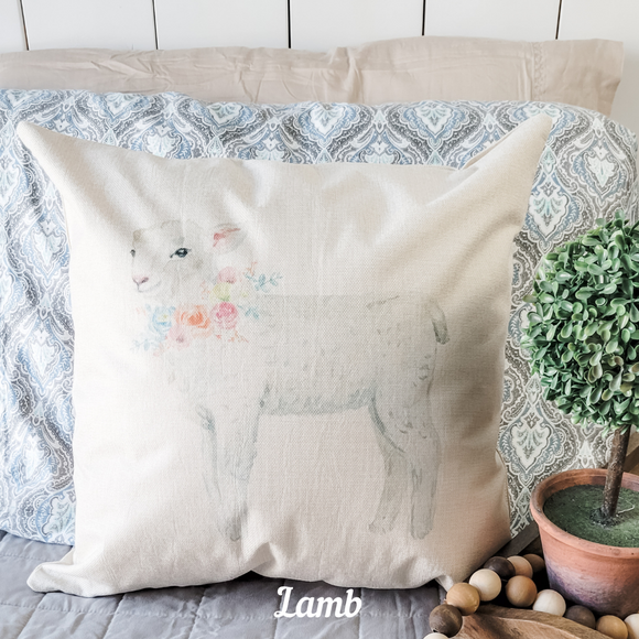 Lamb Pillow Cover