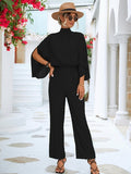 Stand Collar Jumpsuit
