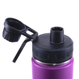 DRINCO® 22oz Stainless Steel Sport Water Bottle - Deep Purple Orchid Lavender
