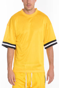 Mesh Jersey T-shirt