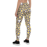 Women's Daisies and Skulls Leggings