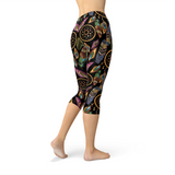 Women's Dreamcatcher Capri Leggings